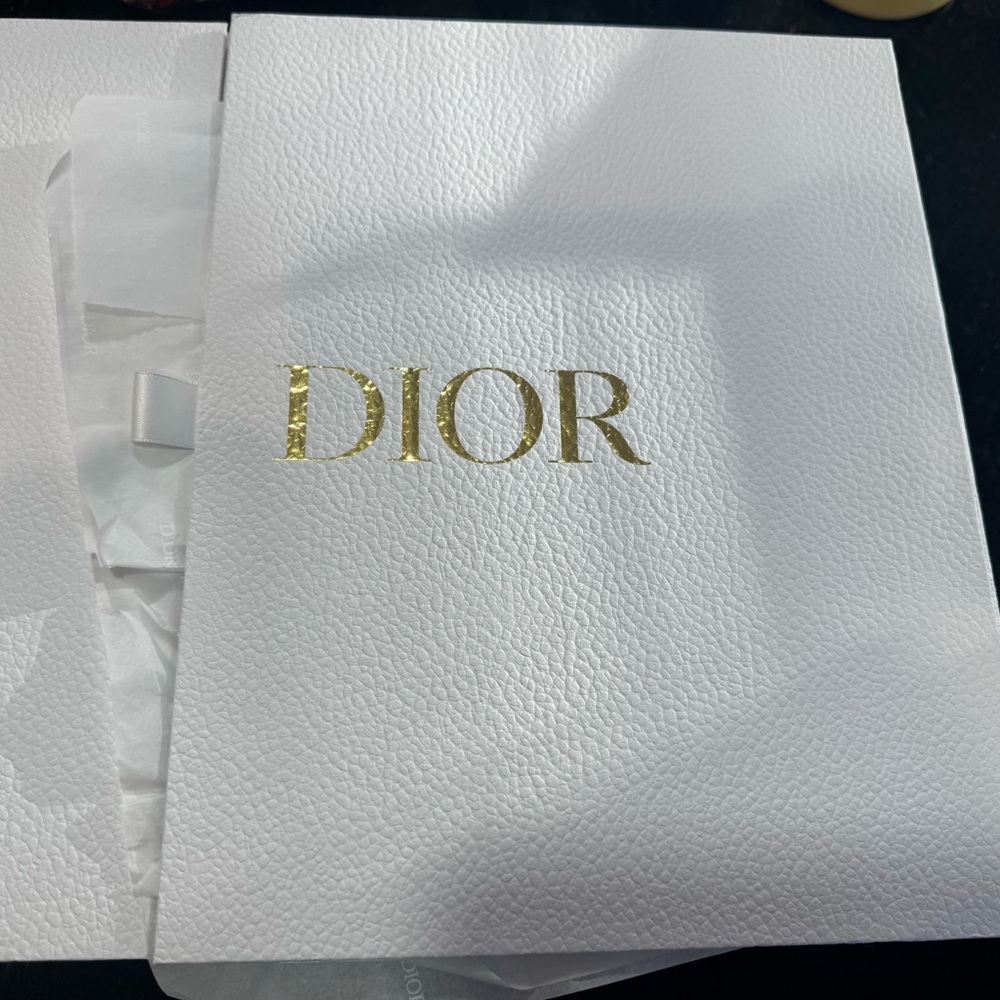 Dior Tan Geometric Pattern Women's Bag - Picture 3 of 15